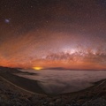 Milky Way with airglow over the Pacific Ocean - Yuri Beletsky